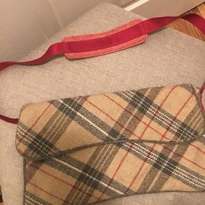 Wool plaid Gap baguette.